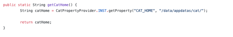 https://github.com/dianping/cat/blob/v3.0.0/cat-client/src/main/java/com/dianping/cat/Cat.java