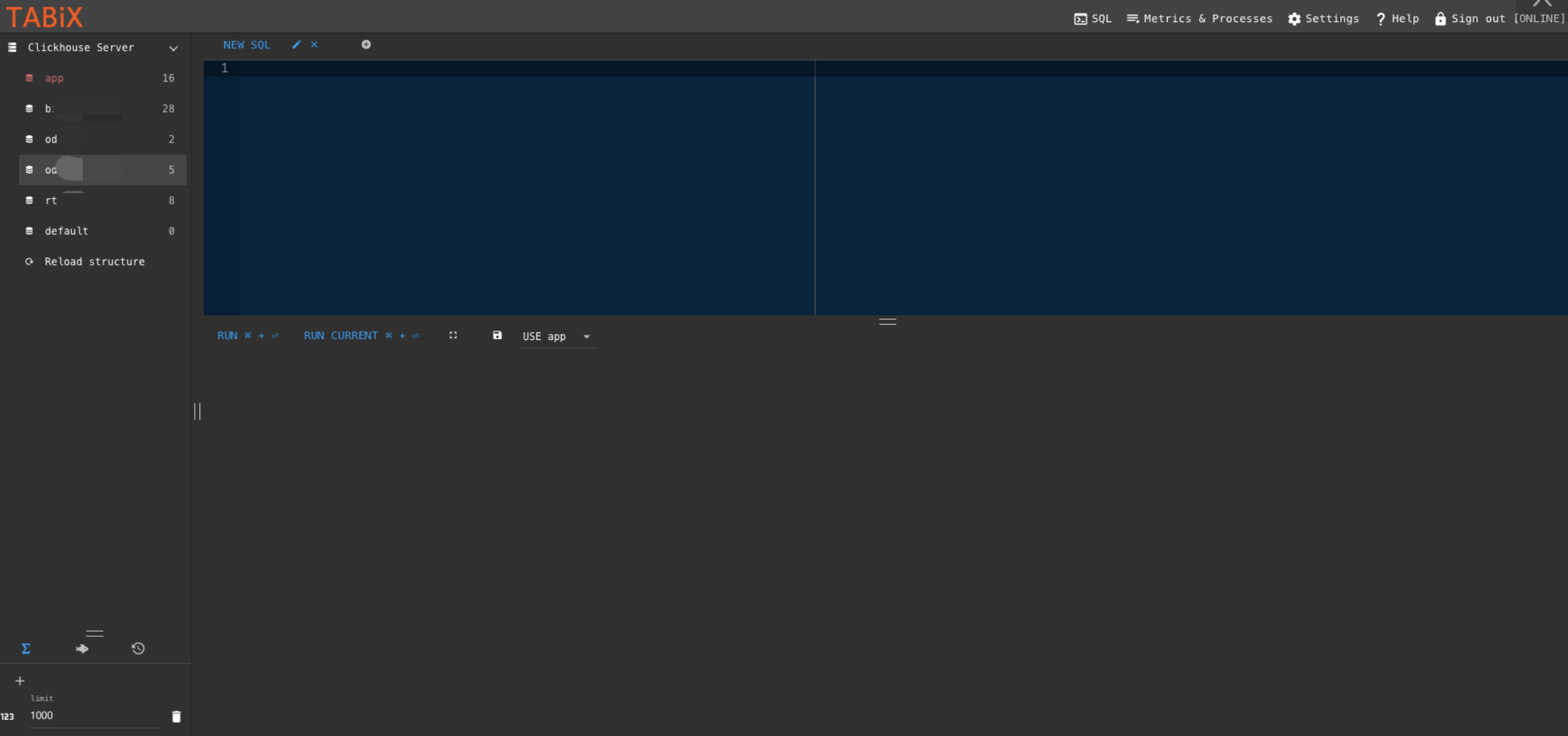 tabix index page